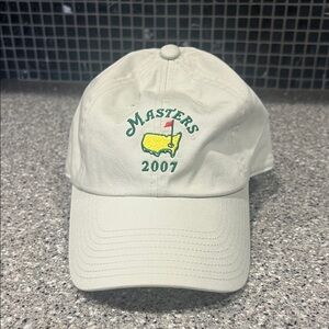 Masters 2007 Adjustable Hat Golf Collector American Needle